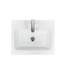 Adamant Раковина, умивальник FRATE, штучний камінь, прямокут., з отвором для