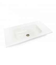 Adamant Раковина, умывальник FRATE, искуственный камень, прямоуг., с отверст