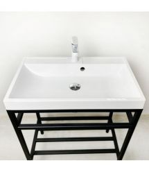 Adamant Раковина, умивальник STRENG NEW, штучний камінь, прямокут., з отвором д