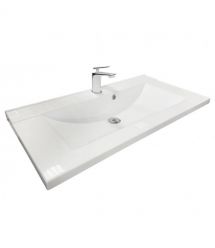 Adamant Раковина, умивальник QUANTO, штучний камінь, прямокут., з отвором для