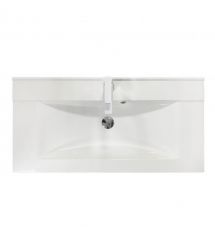 Adamant Раковина, умывальник QUANTO, искуственный камень, прямоуг., с отверст