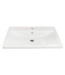 Adamant Раковина, умивальник CERS, искуственный камень, прямоуг., с отверсти