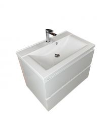 Adamant Раковина, умывальник QUANTO, искуственный камень, прямоуг., с отверст