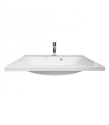 Adamant Раковина, умывальник QUANTO, искуственный камень, прямоуг., с отверст