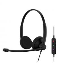 Epos Гарнитура компьютерная стерео On-Ear IMPACT 100 MS, USB C + A, Microsoft Teams, односпрямований, 2м, Черный
