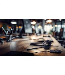 Epos Гарнитура компьютерная стерео On-Ear IMPACT 100 MS, USB C + A, Microsoft Teams, односпрямований, 2м, Черный