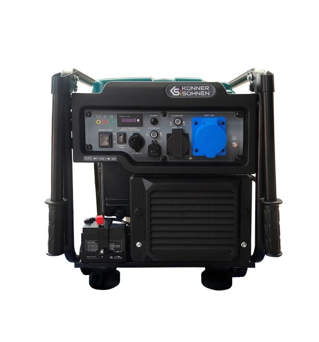 Könner & Söhnen Gasoline inverter generator Konner&Sohnen 6500iE 230V, 6.5kW, electric starter, 42kg
