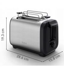 Tefal toaster Subito 1100W, metal, black