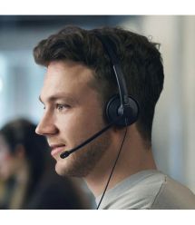 Epos Гарнітура комп'ютерна моно On-Ear IMPACT 100 MS, USB C + A, Microsoft Teams, односпрямований, 2м, Чорний