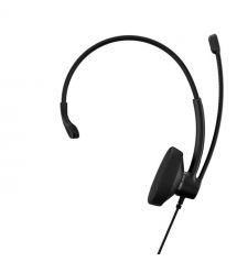 Epos Гарнітура комп'ютерна моно On-Ear IMPACT 100 MS, USB C + A, Microsoft Teams, односпрямований, 2м, Чорний