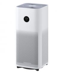 XIAOMI Очисник повітря Smart Air Purifier 4, 48м2, 400м3/год, HEPA +вугільний фільтр, іонізація, дисплей, білий