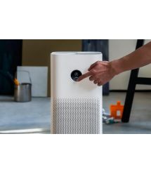 XIAOMI Очисник повітря Smart Air Purifier 4, 48м2, 400м3/год, HEPA +вугільний фільтр, іонізація, дисплей, білий