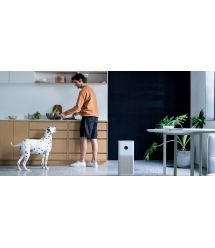 XIAOMI Очисник повітря Smart Air Purifier 4, 48м2, 400м3/год, HEPA +вугільний фільтр, іонізація, дисплей, білий