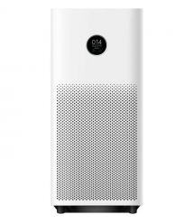XIAOMI Очисник повітря Smart Air Purifier 4, 48м2, 400м3/год, HEPA +вугільний фільтр, іонізація, дисплей, білий