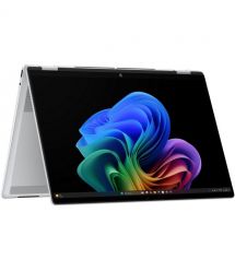 HP Notebook OmniBook X Flip x360 16-as0006ua 16" WUXGA IPS Touch, Intel U5-226V, 16GB, F1024GB, UMA, Win11, silver