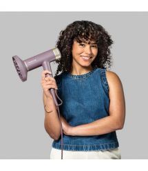 Remington Фен AIRvive, 1600Вт, 3 режими, дифузор, іоніз-я, хол. обдув, фіолетово-золотий