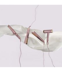 Remington Фен AIRvive, 1600Вт, 3 режими, дифузор, іоніз-я, хол. обдув, фіолетово-золотий