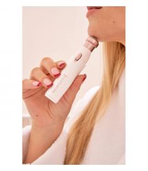 Remington Триммер для носа и ушей и бороды, сеть+акум., насадок-2, сталь, розовый