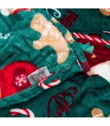 ARDESTO Плед Christmas Flannel 160х200см, 100% полиэстер, рождественские вкусности