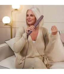 Remington Випрямляч AIRvive, 61Вт, темп.режимов-5, 150-230С, дісплей, кераміка, фіолетово-злотий