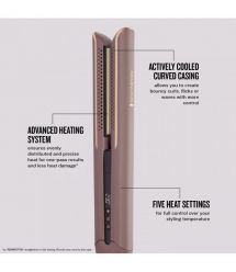 Remington Випрямляч AIRvive, 61Вт, темп.режимов-5, 150-230С, дісплей, кераміка, фіолетово-злотий