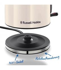 Russell Hobbs Электрочайник, 1.7л, металл, жасмин