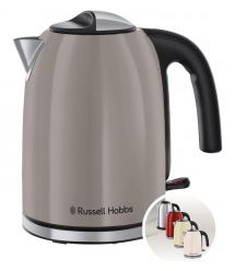 Russell Hobbs Електрочайник Russell Hobbs, 1.7л, метал, мокко