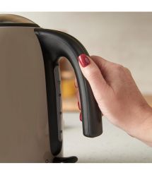 Russell Hobbs Електрочайник Russell Hobbs, 1.7л, метал, мокко