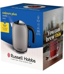 Russell Hobbs Електрочайник Russell Hobbs, 1.7л, метал, мокко