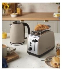 Russell Hobbs Тостер 1671Вт, пластик, подогрев, мокко