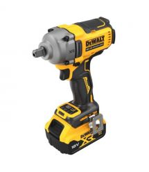 DeWALT impact wrench XR Li-Ion brushless 18V battery 2x5A h 1084Nm 2000rpm 3250bpm 1/2" ЗП case 1.67kg
