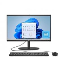 HP All-in-One 21,5" FHD VA AG, Intel i3-N300, 8GB, F512GB, UMA, WiFi, kb+m, 2y, DOS, black