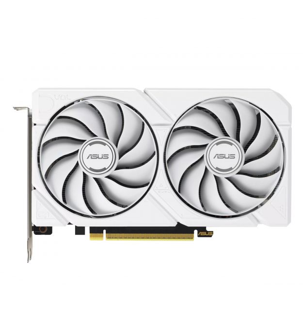 ASUS Вiдеокарта Radeon RX 9060 XT 16GB GDDR6 OC DUAL-RX9060XT-16G-WHITE білий