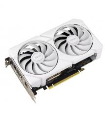 ASUS Вiдеокарта Radeon RX 9060 XT 16GB GDDR6 OC DUAL-RX9060XT-16G-WHITE білий