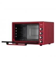 ARDESTO Піч електрична, 70л, 2000Вт, механіч., подвійне скло, рожен, малиновий