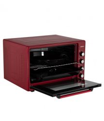 ARDESTO Піч електрична, 70л, 2000Вт, механіч., подвійне скло, рожен, малиновий