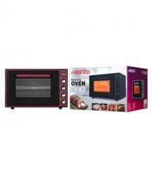 ARDESTO Піч електрична, 70л, 2000Вт, механіч., подвійне скло, рожен, малиновий