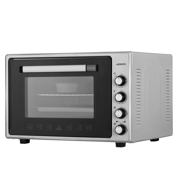 ARDESTO Піч електрична, 70л, 2000Вт, механіч., подвійне скло, сірий