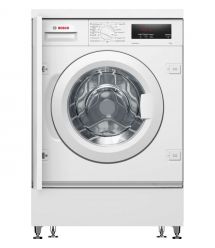 Bosch WM Bosch built-in front load, 8kg, 1200, C, 55cm, display, white