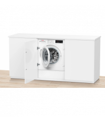 Bosch WM Bosch built-in front load, 8kg, 1200, C, 55cm, display, white
