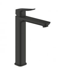 Grohe Змішувач для раковини QuickFix Dice Black XL-розміру, довж. виливу - 161мм, неповоротний, 1 важіль, чорний матовий