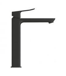 Grohe Змішувач для раковини QuickFix Dice Black XL-розміру, довж. виливу - 161мм, неповоротний, 1 важіль, чорний матовий