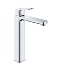 Grohe Змішувач для раковини QuickFix Dice XL-розміру, довж. виливу - 161мм, неповоротний, 1 важіль, хром