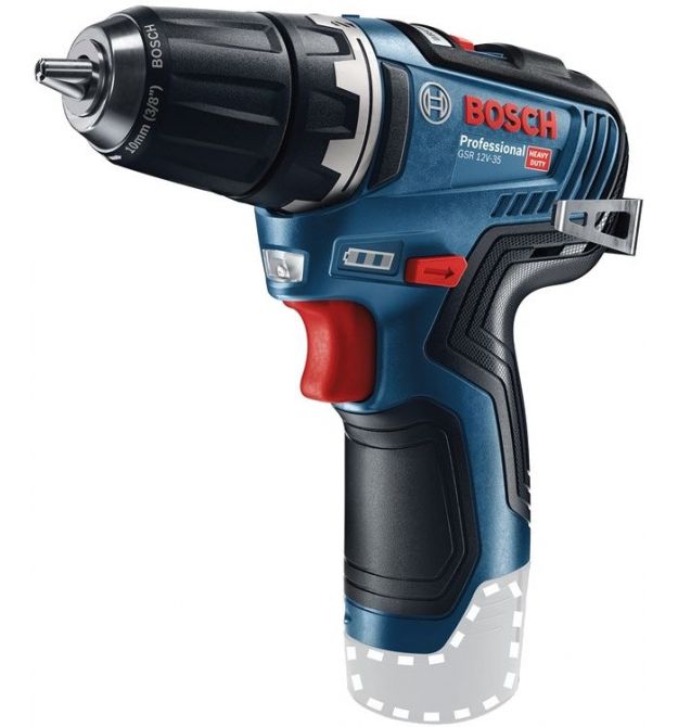 Bosch Cordless screwdriver-drill GSR 12V-35 12V 20·35Nm 460·1750 rpm 0.75kg without battery and charger