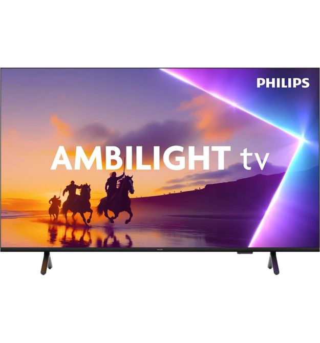 Philips TV 65" QLED 4K 60Hz Smart Titan OS Black Ambilight