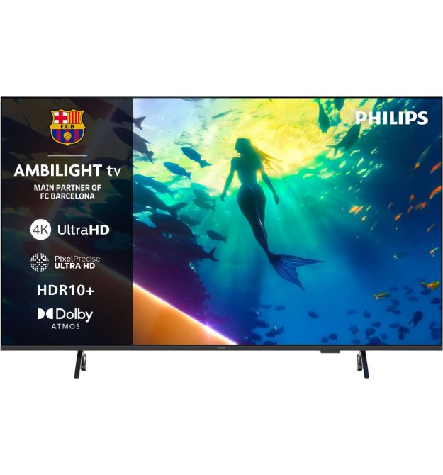 Philips TV 65" LED 4K 60Hz Smart Titan OS Black Ambilight