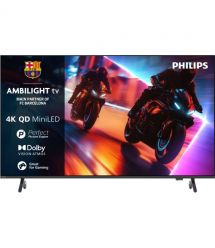 Philips TV 55" MiniLED 4K 144Hz Smart Titan OS Black Ambilight