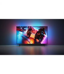 Philips TV 55" MiniLED 4K 144Hz Smart Titan OS Black Ambilight