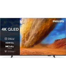 Philips TV 50" QLED 4K 60Hz Smart Titan OS Black