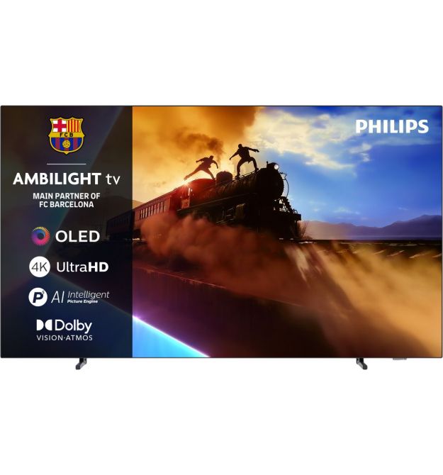 Philips TV 48" OLED 4K 120Hz Smart Titan OS Black Ambilight